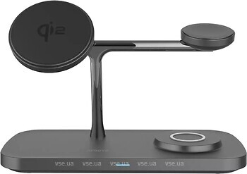 Фото Proove Magnetic Field Pro 3 in 1 Qi2 Black (WSMP15002001)