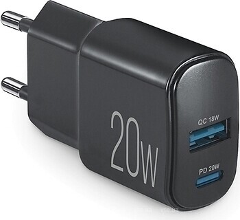 Фото Brevia ePower PD20W USB-C+USB-A (45020CAB)