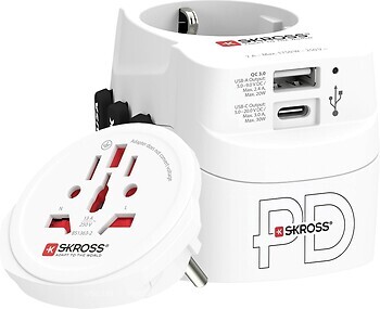 Фото Skross PRO Light USB AC30PD (1.302473)