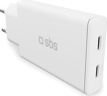 Фото SBS GaN PD 67W 2zUSB-C Extra Slim (TETRGAN2C70SLIM)