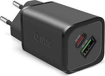 Фото SBS NanoTube GaN PD 1XUSB-C 1XUSB-A 65W (TETRGANUSBCPD65W)