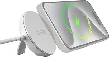 Фото SBS Qi2 15W MagSafe Compatible Wireless Charging Base (TEWIRQI215W)