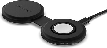 Фото Satechi OntheGo 2-in-1 Charger Black (ST-QTG21K)