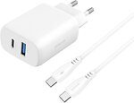 Фото Proove Silicone Power 2 30W USB Type-C Cable White (WCSP23011002)
