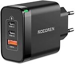 Фото Rocoren 2xType-C 1xUSB-A 65W GaN (RCCT2PP-XTA01)