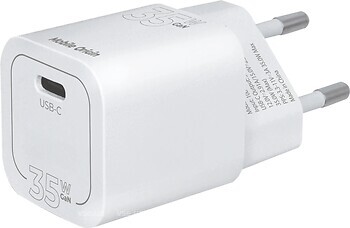Фото Mobile Origin Super Charger Single USB-C 35W GaN III White (GAN-35W-1C-WHT)