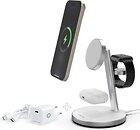 Фото Mobile Origin Qi2 PowerStand 3in1 with GaN adapter 35W White (PWSTQ2-31-WHT)