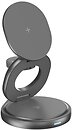 Фото Silver Monkey MagCharger 3in1 Foldable Travel Charging Station Black (SMA253)