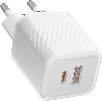 Фото Blueo GaN 35W Dual Port (BL063-WHT)