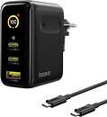 Фото Baseus PicoGo AE21 2C+U 100W Cosmic Black (E0121B00)