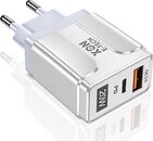 Фото XON PowerCharge 20W PD20 USB Type-C White (PCWA020020A1C1W 6143)