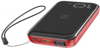 Фото Baseus Mini S Bracket Wireless 10000 mAh Black/Red (PPXFF10W-19)