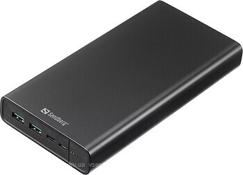 Фото Sandberg USB-C PD 100W 38400 mAh Black (420-63)