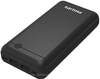 Фото Philips Power Bank 20000 mAh Black (DLP1720CB/97)