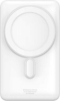Фото Baseus Magnetic Bracket Wireless 10000 mAh White (PPCX000002)