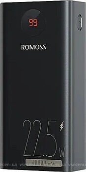 Фото Romoss PEA40PF 40000 mAh Black (PEA40-152-2133H)