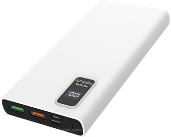 Фото Platinet Power Bank 10000 mAh White (PMPB10WQC726W)