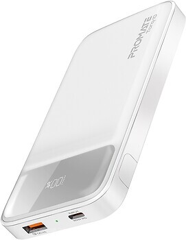 Фото Promate Torq-10 10000 mAh White (torq-10.white)