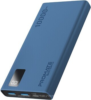 Фото Promate Bolt-10 Pro 10000 mAh Blue (bolt-10pro.blue)