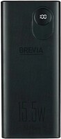 Фото Brevia 15.5W Li-Pol LCD 30000 mAh Black (45315BR)