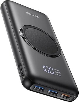 Фото Charmast Magnetic Wireless Power Bank 20W 20000 mAh Black