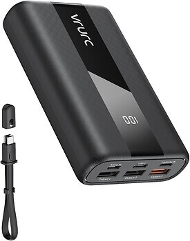 Фото VRURC 22.5W Fast Charging 20000 mAh Black