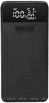 Фото Brevia 45W Li-Pol LCD 20000 mAh Black (44245UMB)