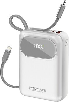 Фото Promate Powerpod-20 20000 mAh White (powerpod-20.white)