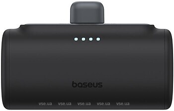 Фото Baseus Compact Lightning 5000 mAh Black (P10068304112-00)