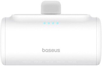 Фото Baseus Compact Lightning 5000 mAh White (P10068304212-00)