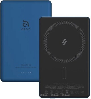 Фото Adam Elements Gravity C5 5000 mAh Blue (APBADGVC5BL)