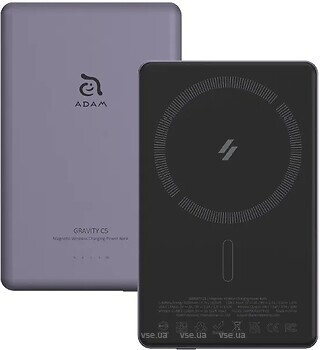 Фото Adam Elements Gravity C5 5000 mAh Purple (APBADGVC5PP)