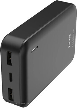 Фото Hama Pocket 10 10000 mAh Anthracite (00201708)