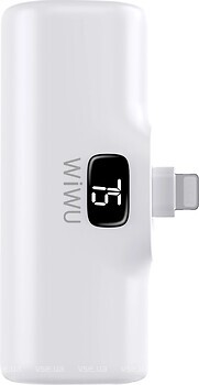 Фото WIWU 2 in 1 Power Bank 5000 mAh White (P017-L)