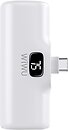 Фото WIWU 2 in 1 Power Bank 5000 mAh White (P017-C)