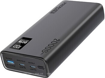 Фото Promate Bolt-20PD 20000 mAh Black (bolt-20pd.black)