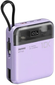 Фото Remax Sucha Pro 10000 mAh Purple (RPP-602)