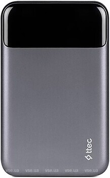 Фото TTec ReCharger Pro LCD PD 20000 mAh Space Gray (2BB218UG)