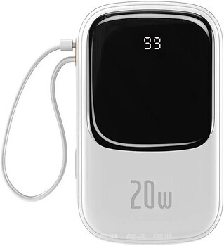 Фото Baseus Q Pow Pro 20000 mAh White (PPQD060202)
