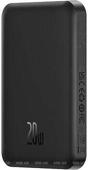 Фото Baseus Magnetic Wireless 6000 mAh Black (PPCX02001)