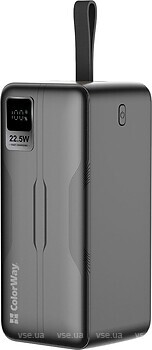 Фото ColorWay Digital Display 50000 mAh Black (CW-PB500LPC5BK-PDD)