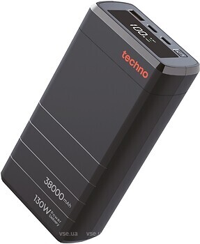 Фото Techno PDC130 38000 mAh Black