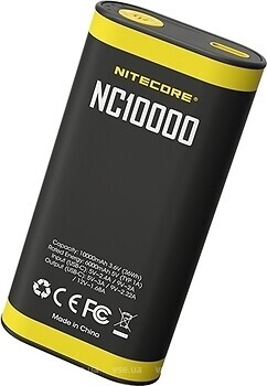 Фото NiteCore NC10000 10000 mAh Black Yellow