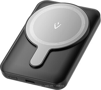 Фото Vention 20W Magnetic Wireless 5000 mAh Black (FHSB0)