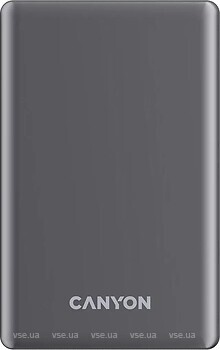 Фото Canyon OnCharge 510 Slim Magsafe 10000 mAh PD20W Dark Grey (CNS-CPB510DG)