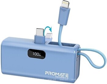 Фото Promate NanoPack-5 5000 mAh Navy