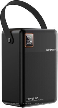Фото Aspor Topomax Travel Series 80000 mAh Black (900164)