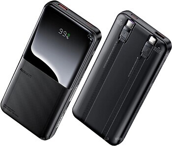Фото Remax RPP-679 Cynlle Series 10000 mAh PD+QC Fats Charging PD 20W+QC 22.5W Black (01020302BK)