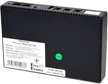 Фото Full Energy BBGP-18W Mini UPS 10400 mAh Black