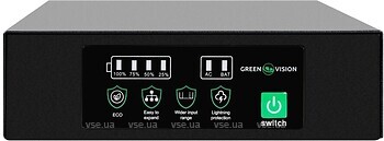Фото GreenVision GV-701-UPS-DC16-60W 16000 mAh Black (22901)